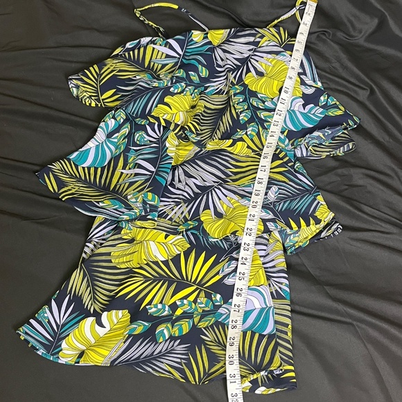 Sam Edelman Tiered Mini Dress Printed - Picture 7 of 7